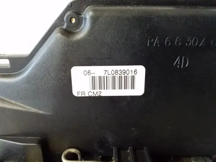 Volkswagen Touran I (2003 - 2010) 7L0839016 Замок задней двери — фото 7