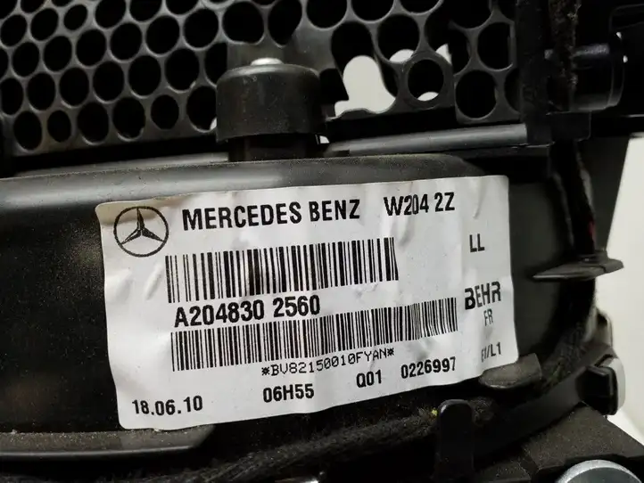 Mercedes-Benz C W204 (2007 - 2014) A2048302560 Комплект системы вентиляции салона — фото 5