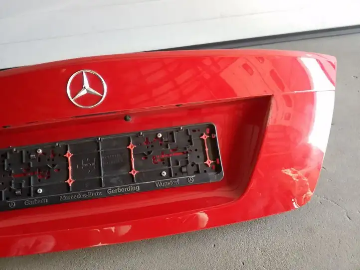 Mercedes-Benz C W204 (2007 - 2014) Крышка багажника — фото 3