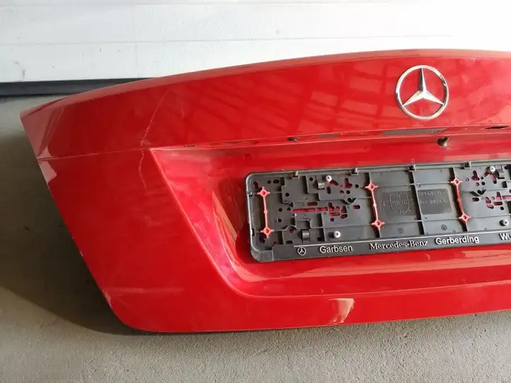 Mercedes-Benz C W204 (2007 - 2014) Крышка багажника — фото 4