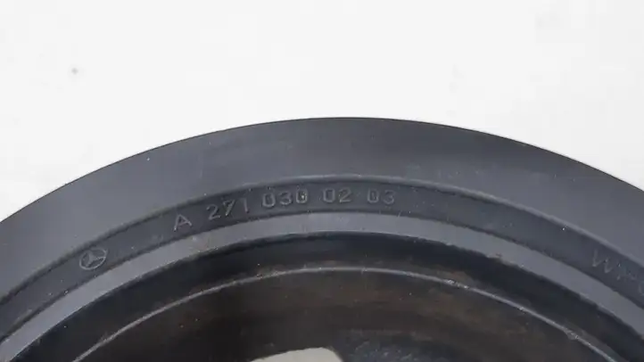 Mercedes-Benz E C207 W207 (2009 - 2017) A2710300203 Шкив коленчатого вала — фото 2