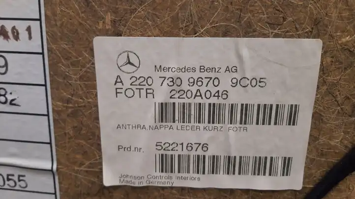 Mercedes-Benz S W220 (1998 - 2006) Комплект салона — фото 34