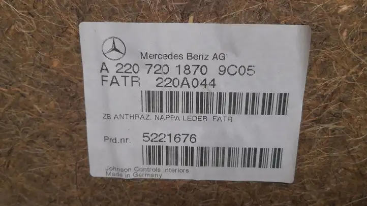 Mercedes-Benz S W220 (1998 - 2006) Комплект салона — фото 51