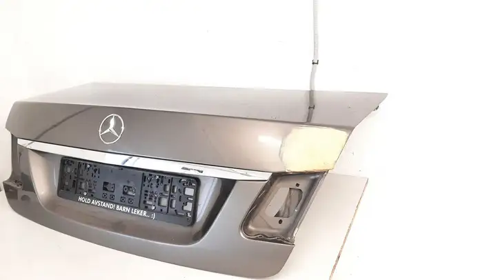 Mercedes-Benz E W212 (2009 - 2016) Крышка багажника — фото 8