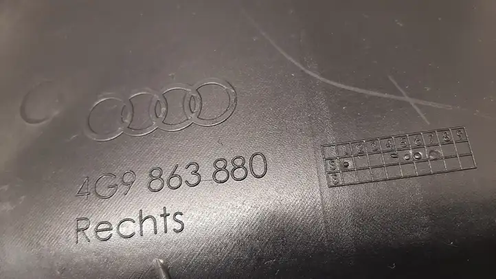 Audi A6 C7 (2011 - 2014) 4G9863880 Обшивка стойки у окна — фото 6