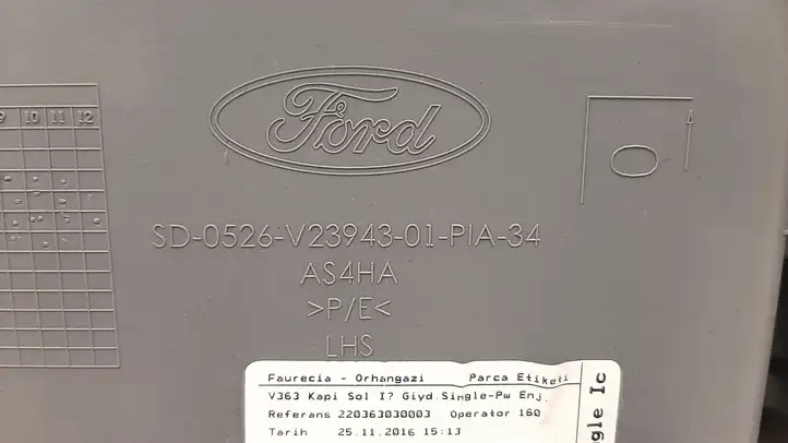 Ford Transit (2013 - 2017) SD0526V2394301 Обшивка передней двери — фото 8