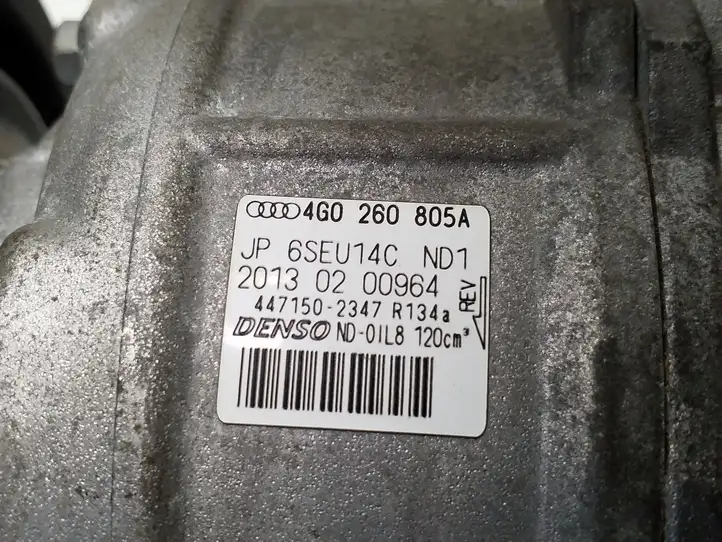 Audi A5 8T 8F (2011 - 2016) 4G0260805A Компрессор (насос) кондиционера воздуха — фото 9