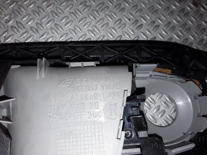 Volkswagen Sharan (2003 - 2010) 7M3837114B Внутренняя ручка двери — фото 4