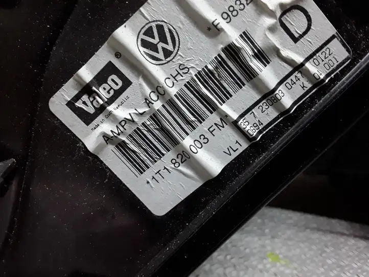 Volkswagen Touran I (2003 - 2010) 1T1820003FM Комплект системы вентиляции салона — фото 4