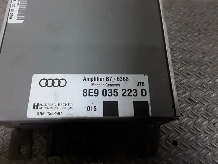 Audi A4 S4 B7 8E 8H (2004 - 2009) 8E9035223D Усилитель звука — фото 2