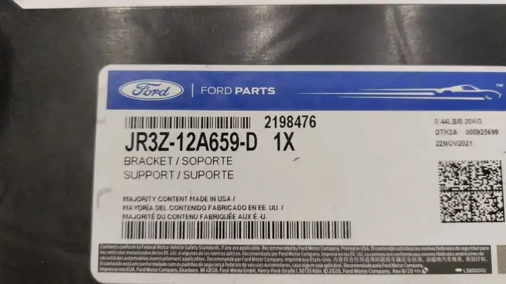 Ford Mustang VI (2015 - ) JR3Z12A659D Кронштейн ЭБУ двигателя — фото 3