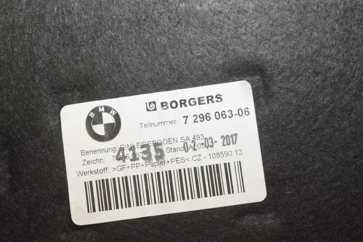 BMW 2 F22 F23 (2013 - 2017) 7393387 Прочая отделка багажника — фото 9