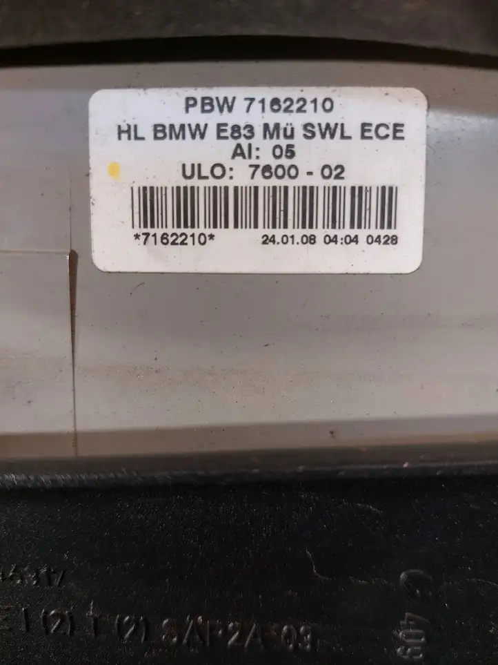 BMW X3 E83 (2003 - 2010) 7162210 Задний фонарь в кузове — фото 4