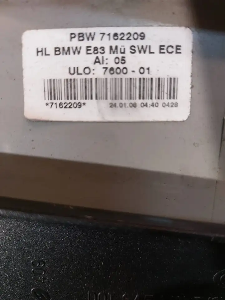 BMW X3 E83 (2003 - 2010) 7162209 Задний фонарь в кузове — фото 4
