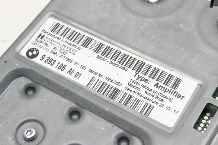 BMW 4 F32 F33 (2013 - 2017) 9393186 Комплект аудиосистемы — фото 3