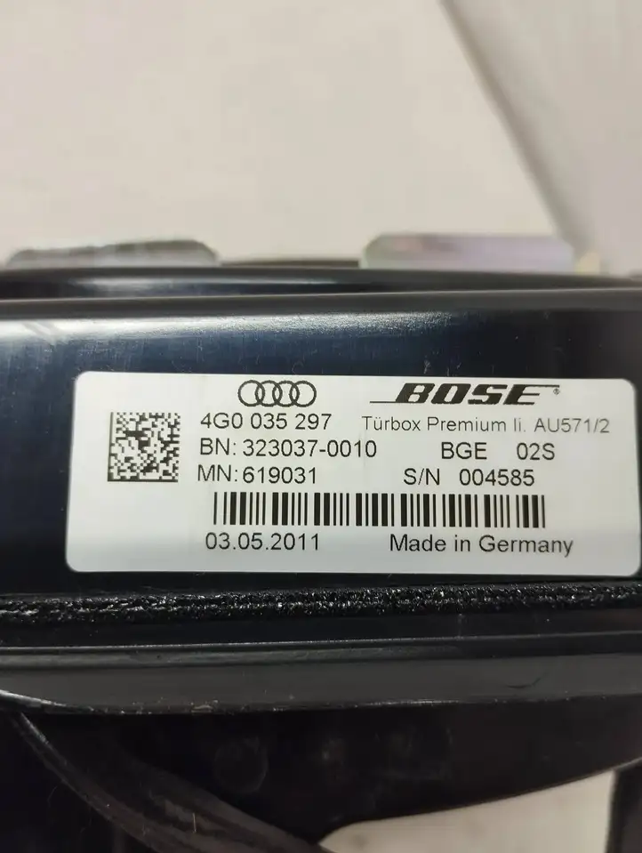 Audi A6 C7 (2011 - 2014) 4G0035297 Динамики передних дверей — фото 3