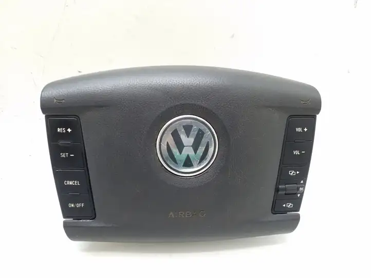 Volkswagen Touareg I (2002 - 2010) 7L6880201EB Подушка безопасности руля — фото 1