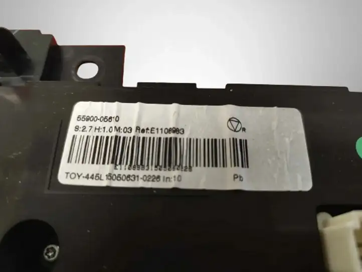Toyota Avensis T270 (2012 - 2015)  5590005610 Блок управления кондиционера воздуха / климата/ печки (в салоне)