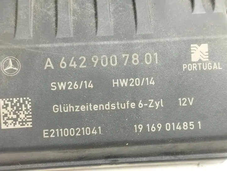 Mercedes-Benz ML W164 A6429007801 Реле накала свечей — фото 6