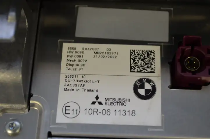 BMW iX3 G08 (2020 - ) 5A47C37 Магнитола / мультимедийная система — фото 13