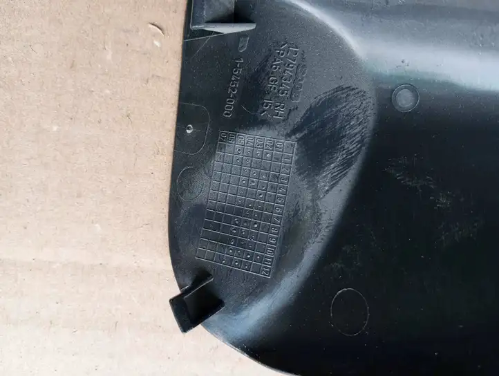 Saab 9-3 Ver2 12794345 Накладка кнопки регулировки зеркал — фото 7
