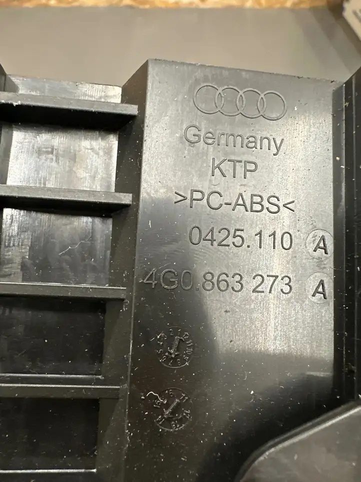 Audi A6 (2011 - 2014)  4G0863273A Отделка передней пепельницы