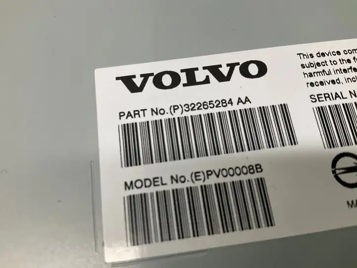 Volvo XC40 (2017 - ) 32265284AA Усилитель звука — фото 3