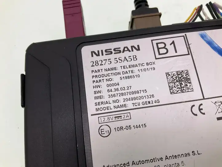 Nissan Leaf II (ZE1) (2017 - ) 282755SA5B Bluetooth модуль — фото 3