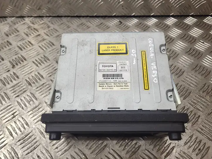 Toyota Corolla Verso E121 (2004 - 2007) 8612064010EX Магнитола / мультимедийная система — фото 3