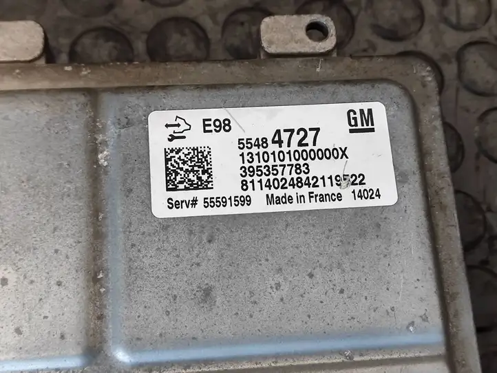 Opel Meriva B (2010 - 2014) 55484727 Блок управления двигателем (ЭБУ) — фото 4