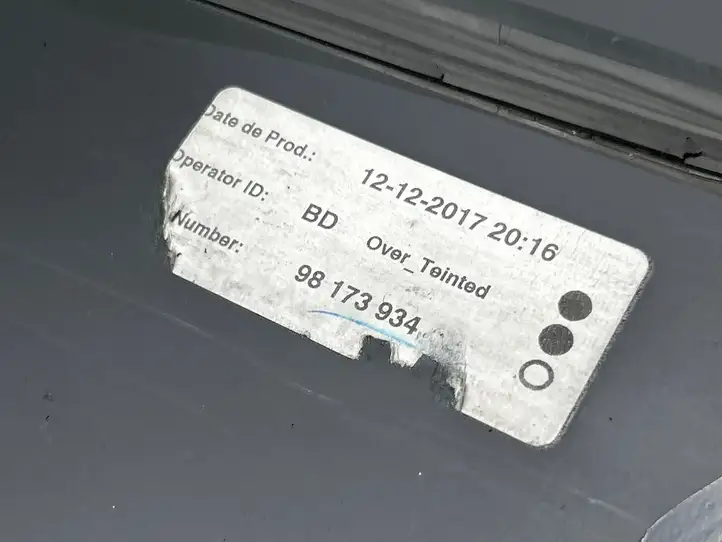 Toyota ProAce City (2016 - ) 43R002092 Заднее боковое стекло — фото 3