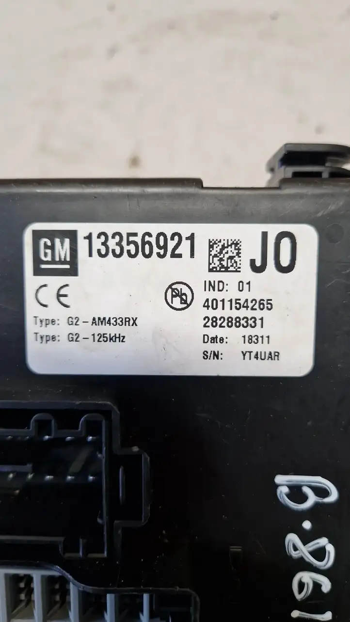 Opel Meriva B (2010 - 2014) 13356921 Модуль комфорта — фото 3