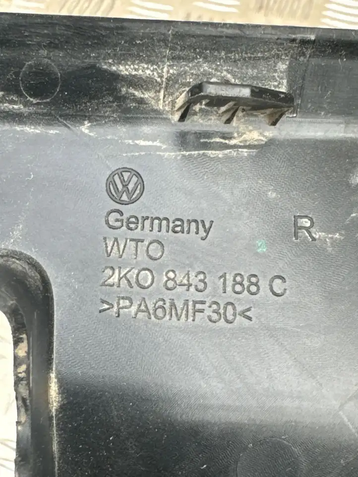 Volkswagen Caddy (2010 - 2015) 2K0843188C Крышка ручки раздвижной двери — фото 4