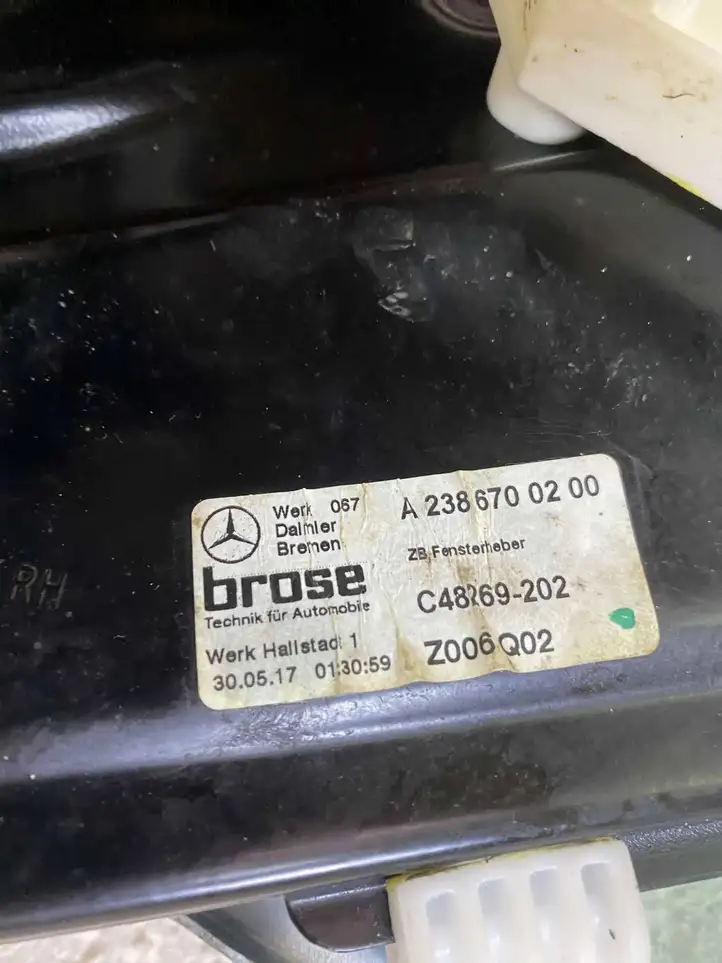 Mercedes-Benz E W238 (2017 - ) 43R00050 Стекло задней двери — фото 9