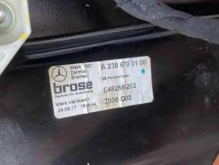 Mercedes-Benz E W238 (2017 - ) A2386700100 Стекло задней двери — фото 8