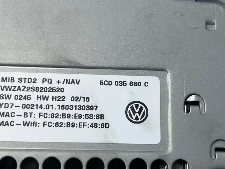 Volkswagen Tiguan (2011 - 2016) 5C0035980C Магнитола / мультимедийная система — фото 5