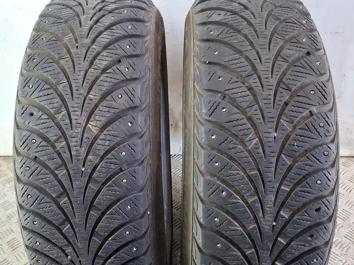 Toyota Avensis T250 (2006 - 2009) GOODYEAR Зимняя шина шипованная R15 — фото 12