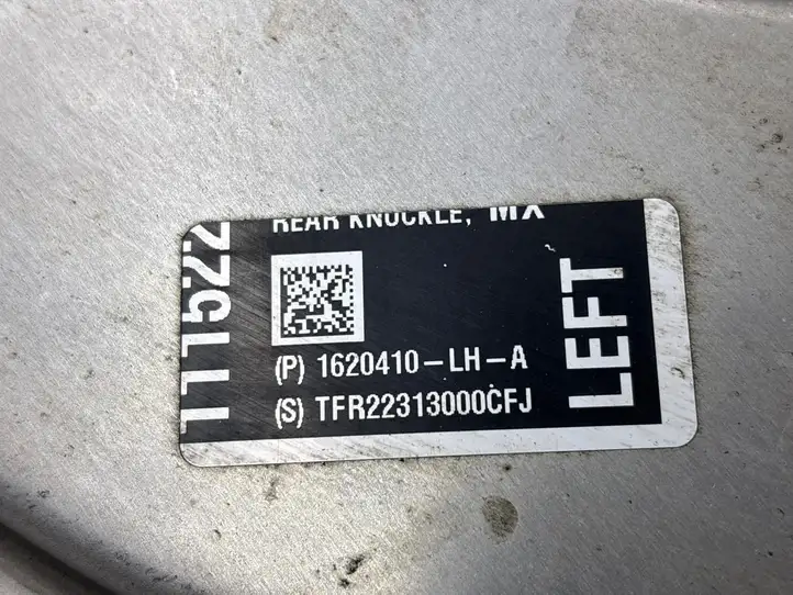 Tesla Model X (2021 - ) 142066100B Защитный кожух заднего тормозного диска — фото 5