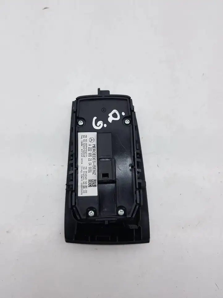 Mercedes-Benz S W222 (2013 - ) A2229052104 Блок кнопок стеклоподъемников — фото 3