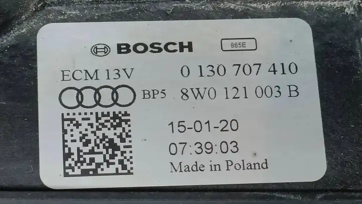 Audi A4 S4 B9 (2015 - 2019) 8W0959455M Электровентилятор радиатора — фото 10