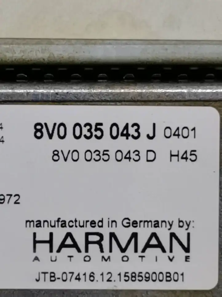 Audi A3/S3 8V (2016 - 2020) 8V0035043D Навигационный привод CD/DVD — фото 4