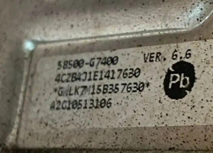 Hyundai Ioniq (2016 - ) 58500G7400 Главный тормозной цилиндр — фото 11