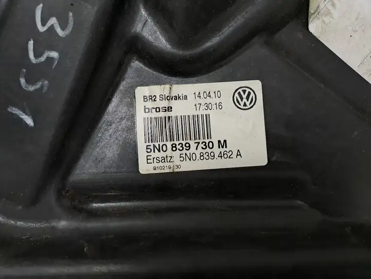 Volkswagen Tiguan (2007 - 2011) 5N0839730M Стеклоподъемник задней двери без мотора — фото 2