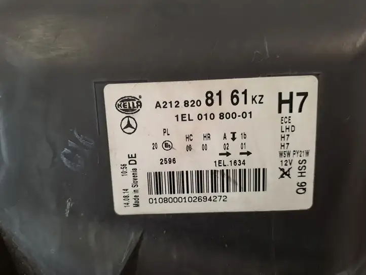 Mercedes-Benz E W212 (2009 - 2016) A2128208161 Передняя фара — фото 12