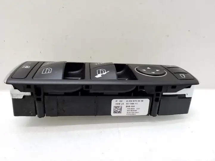 Mercedes-Benz C W204 (2007 - 2014) A2048703458 Блок кнопок стеклоподъемников — фото 7