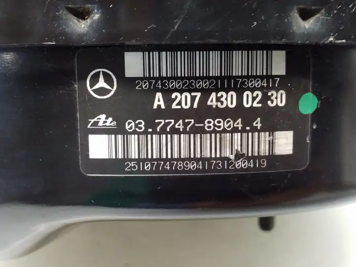 Mercedes-Benz E C207 W207 (2009 - 2017) A2074300230 Вакуумный усилитель тормозов — фото 8