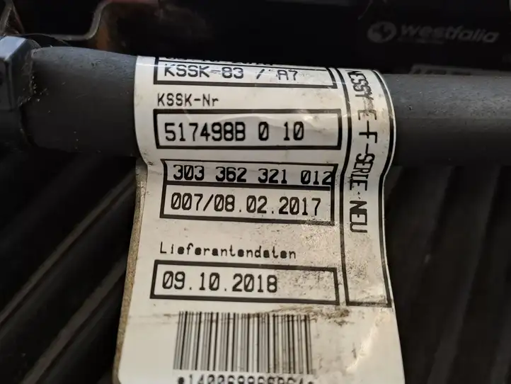 BMW 3 F30 F35 F31 (2012 - 2018) 55R013895 Комплект буксировочного крюка — фото 13