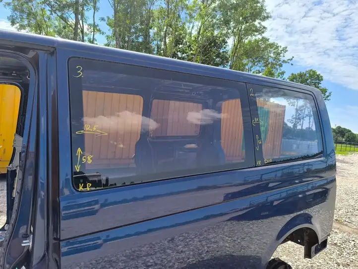 Volkswagen Transporter - Caravelle T5 (2003 - 2009) 43R000015 Боковое стекло в середине кузова — фото 2