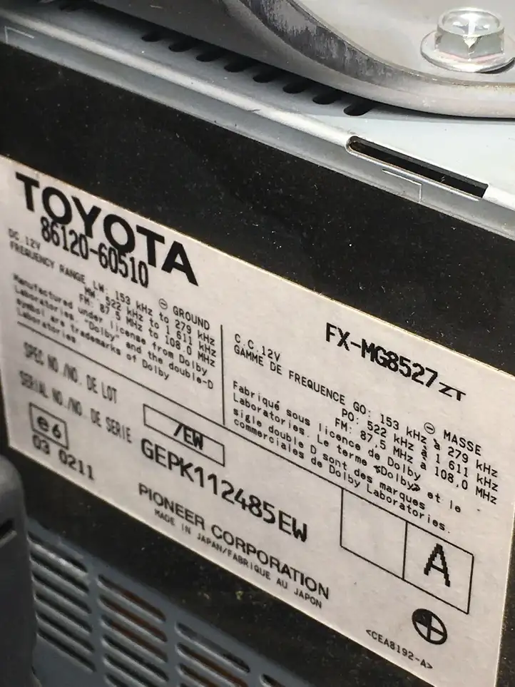 Toyota Land Cruiser (J120) (2002 - 2009) 8612060510 Магнитола / мультимедийная система — фото 8
