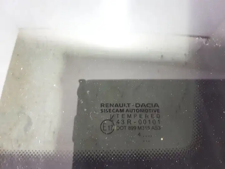Dacia Duster (2017 - ) 833004993R Заднее боковое стекло — фото 2
